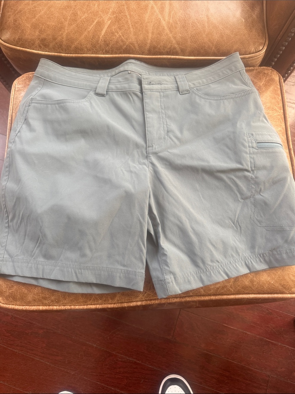 Eddie Bauer Women's Light Gray Outdoor Shorts